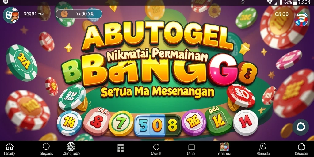 Tangkapan layar gameplay seru di ABUTOGEL yang penuh warna.