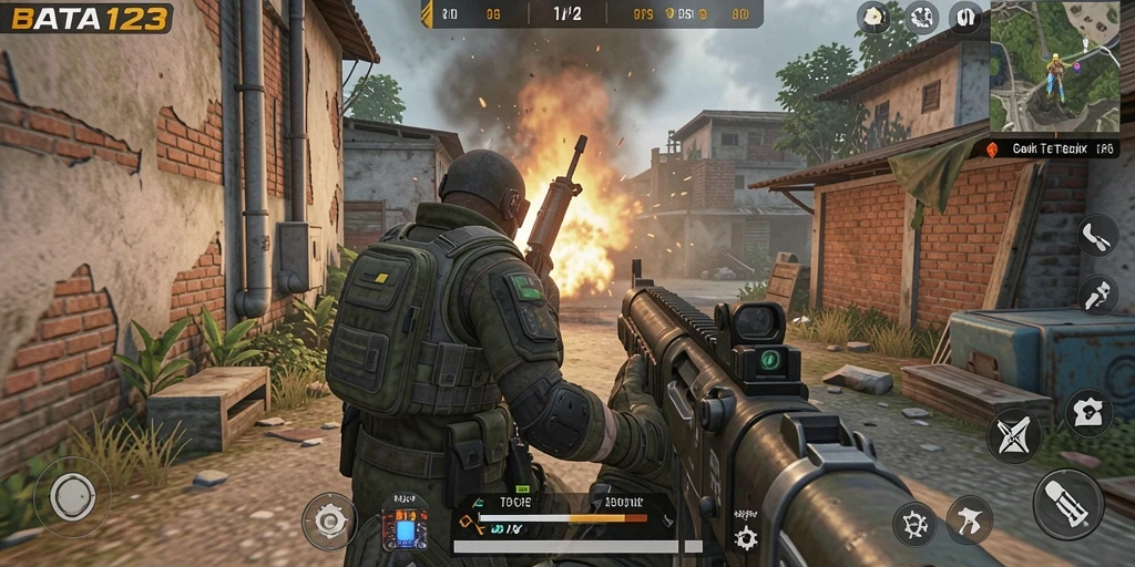 Tampilan gameplay seru dari BATA123 dengan grafis yang mendetail.