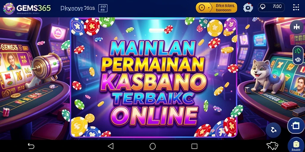 GEMS365 menawarkan gameplay kasino yang mendebarkan dan interaktif.