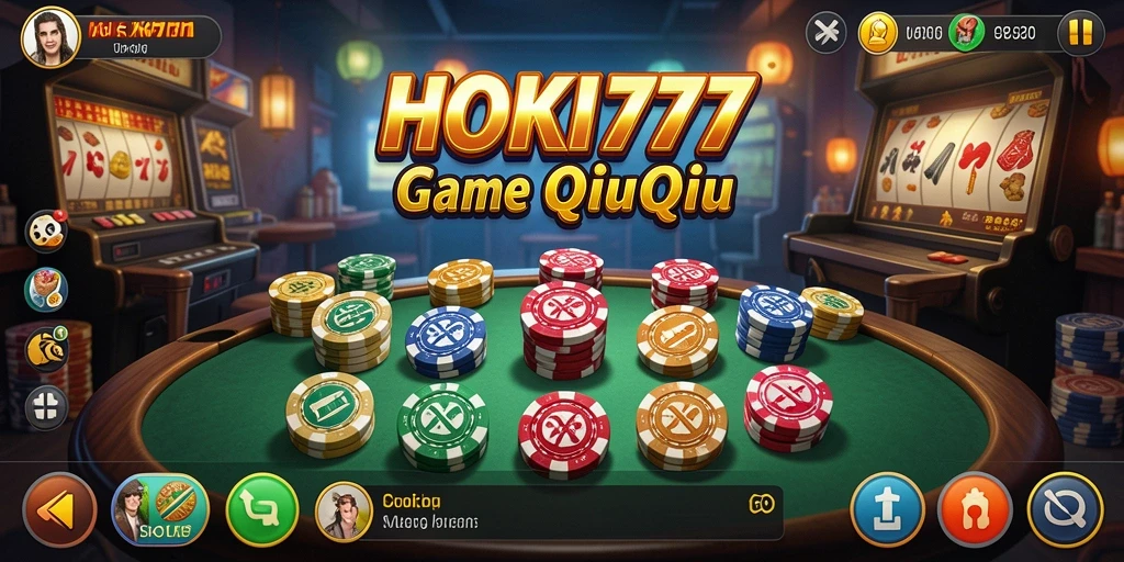 Screenshot gameplay HOKI777 yang menggambarkan keseruan bermain QiuQiu.