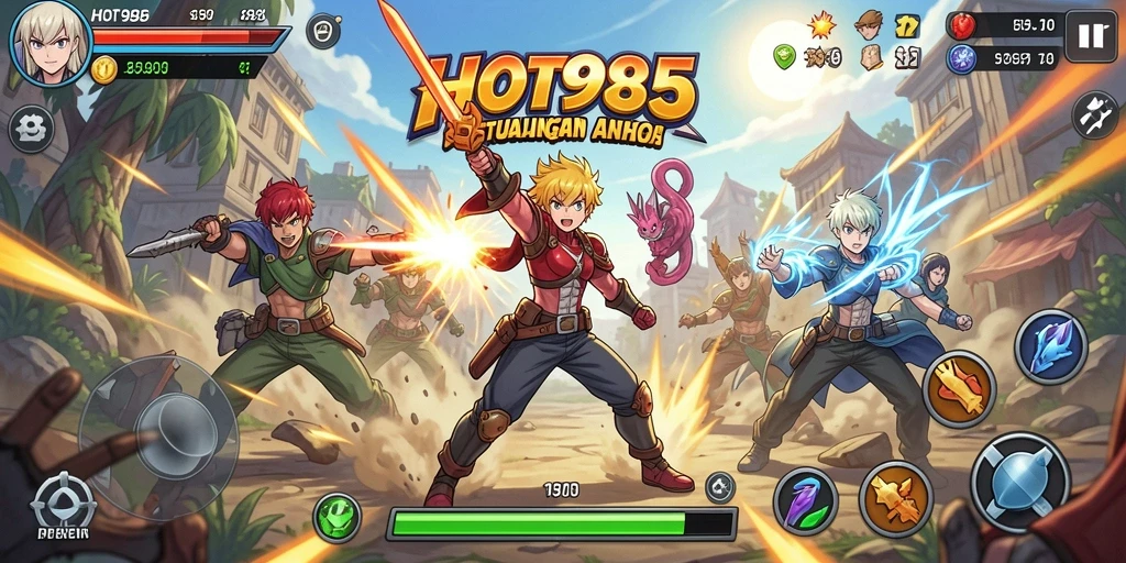 Gameplay HOT985 yang memukau dengan karakter Anime yang dinamis.