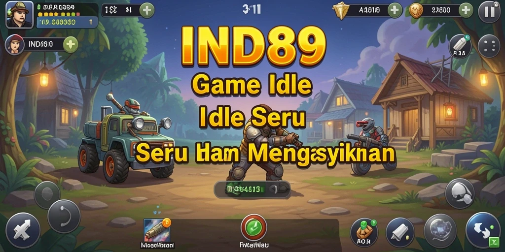 Screenshot utama IND89 menampilkan gameplay Idle yang seru dan menarik.