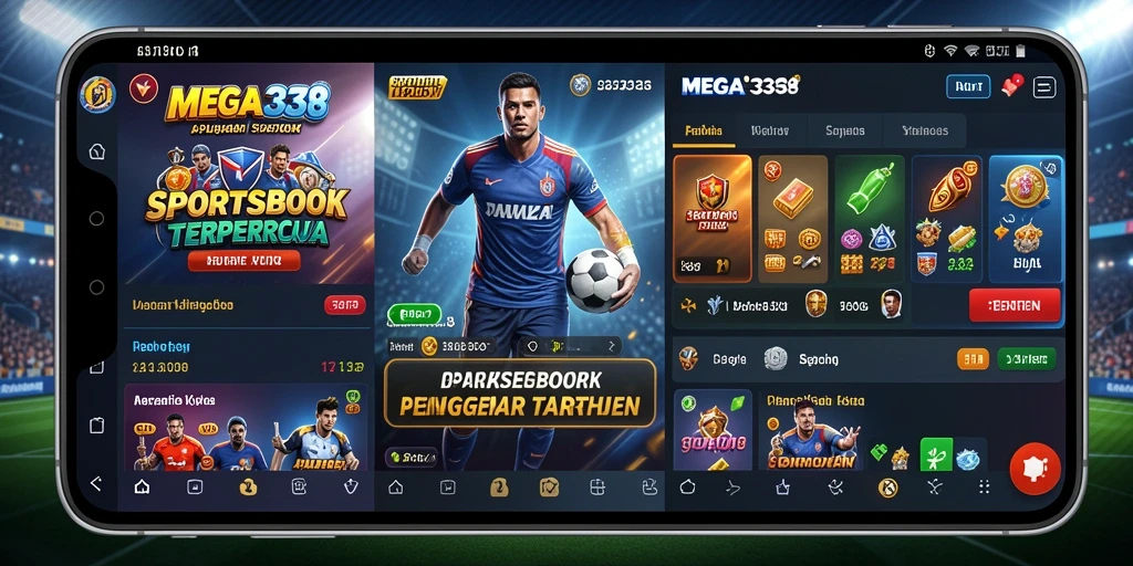 Tampilan menarik dari screenshot MEGA338 yang menunjukkan fitur sportsbook.