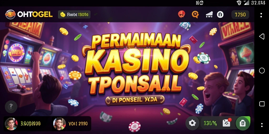 Tampilan menarik OHTOGEL menampilkan suasana Kasino yang mengesankan.
