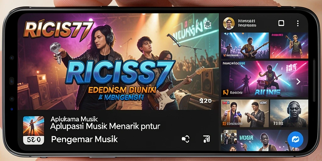 Tampilan Gameplay RICIS77 yang menarik dan interaktif.